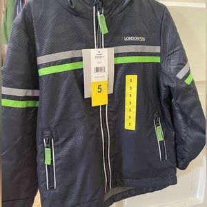 Boys lightweight hooded jacket